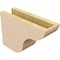 Ekena Millwork 4in. W x 8in. H x 12in. L Carmel Woodgrain TimberThane Rafter Tail, Primed Tan RFTUR04X08X12CARRCPR - alternate 5